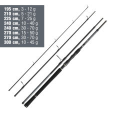 Přívlačový prut Daiwa Crossfire Travel Spin 2027