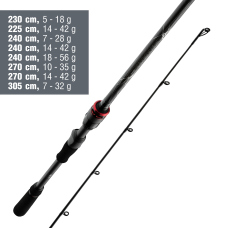 Přívlačový prut Daiwa Ballistic AIR Jigger 2026