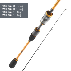 Přívlačový prut Daiwa Presso Trout Spin Přívlačový prut Daiwa Presso Trout Spin
