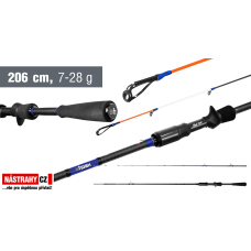 Přívlačový prut Delphin Hoax Baitcast 206 cm, 7-28 g