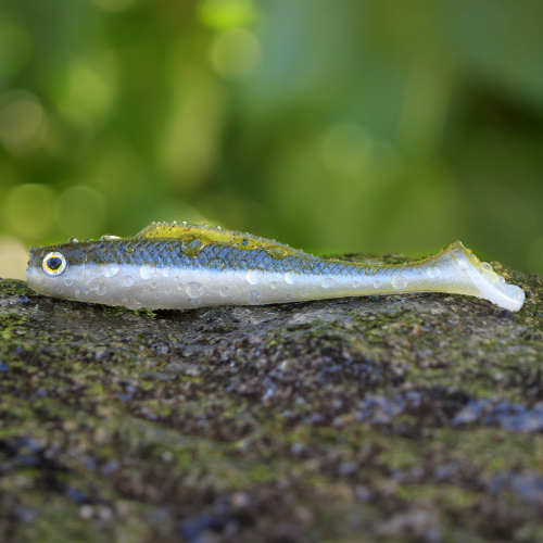 Ripper REDBASS KICKER L - 100 mm - OLIVE/SILVER