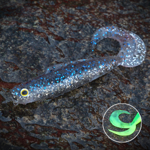 Twister REDBASS KIXTER L - 100 mm - SUPER NATUR