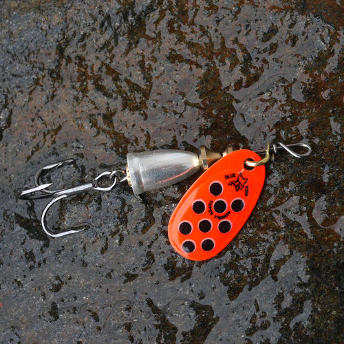 Rotační třpytka BLUE FOX VIBRAX Hot Pepper 2 - Color: RBS