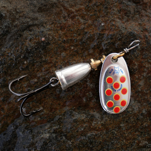 Rotační třpytka BLUE FOX VIBRAX Hot Pepper 1 - Color: SYR