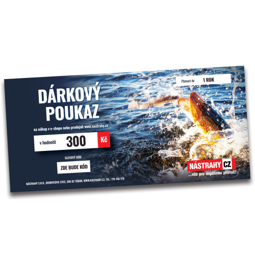 Poukaz 300,- Kč  - Poukaz 300,- Kč