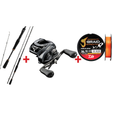 Zvýhodněný set na štiky Big Bait Baitcast DAIWA "EXPERT" 2025