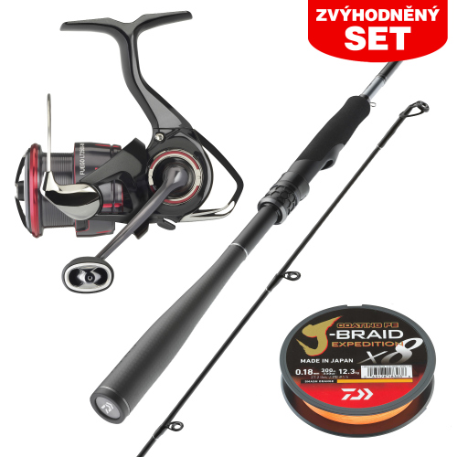 Zvýhodněný set DAIWA "LEHKÁ PŘÍVLAČ FAJNOVKA 2026" - Set s prutem 2,10 m, 4 - 18 g