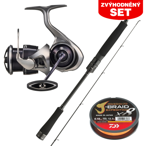 Zvýhodněný set na Štiky DAIWA "FAJNOVKA" 2026 - Set s prutem 2,40 m, 15 - 50 g