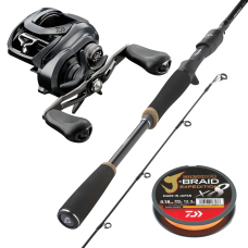 Zvýhodněný set na štiky Big Bait Baitcast DAIWA "EXPERT" 