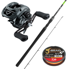 Zvýhodněný set na Štiky Baitcast DAIWA "LONGCAST Fajnovka" 