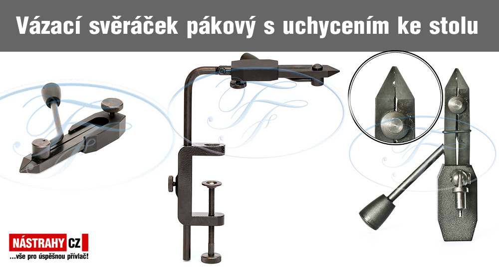 Vázací svěráček pákový s uchycením ke stolu Vázací svěráček pákový s uchycením ke stolu