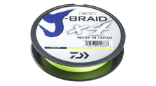DAIWA splétaná šňůra J-BRAID X4 135 m - Yellow