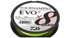 DAIWA splétaná šňůra TOURNAMENT X8 EVO+ 135 m