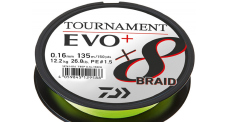 DAIWA splétaná šňůra TOURNAMENT X8 EVO+ 135 m