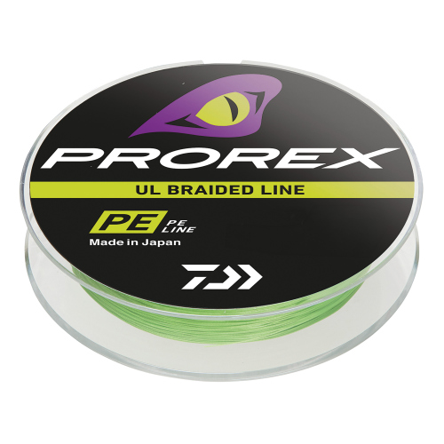 Splétaná šňůra DAIWA PROREX UL FINESSE BRAID 135 m - 0,08 mm, 4,25 kg, 135 m