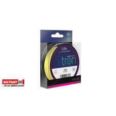 FIN TRON fluo žlutá pletená šňůra 0,05 a 0,06 mm