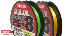 SUNLINE splétaná šňůra SIGLON PEx8 150 m