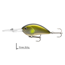 Wobler DAIWA Steez Crank 400F-DR - 7,0 cm 