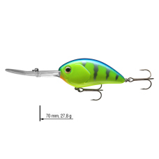 Wobler DAIWA Steez Crank 500F-DR - 7,0 cm 