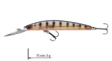 Wobler DAIWA Tournament Double Clutch 75SP-G - 7,5 cm