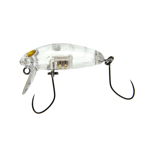 Wobler NORIES Crankin Pupa Shallow - Color: 109 - Gin Clear