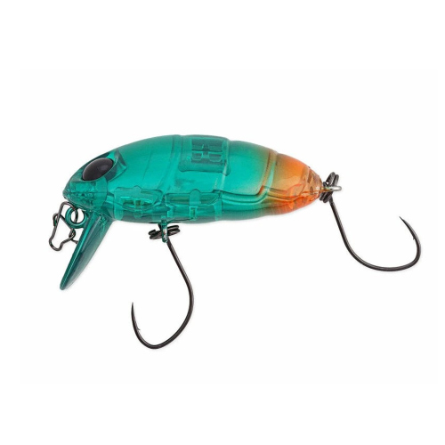 Wobler NORIES Crankin Pupa Shallow - Color: 348 - Han Green