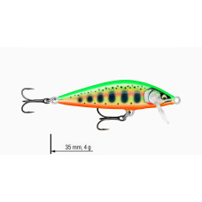 Wobler jednodílný Count Down Elite 3,5 cm RAPALA