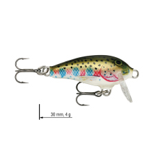Wobler jednodílný Mini Fat Rap 3 cm RAPALA 