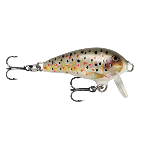 Wobler jednodílný Mini Fat Rap 3 cm RAPALA  - Color: TR