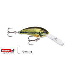 Wobler jednodílný Shad Dancer RAPALA 7 cm
