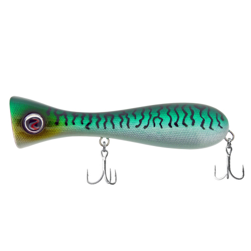 Wobler hladinový Dumbbell Popper 110 River2Sea  - Color: 09 - Green Mackerel