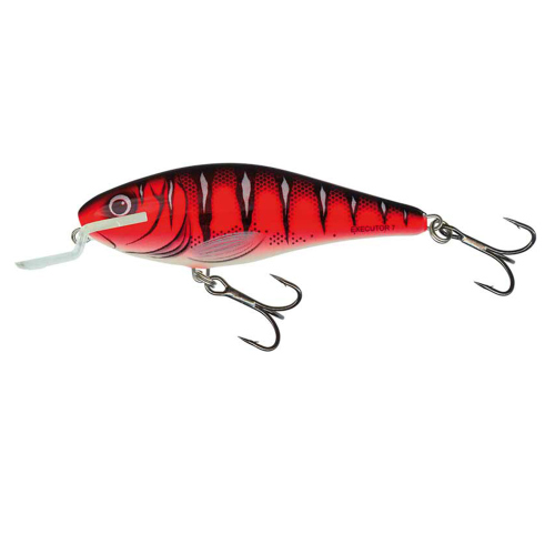 Wobler Executor SALMO 9 cm - Color: RED WAKE