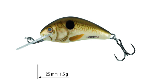 Wobler Hornet SALMO 2,5 cm - Color: PEARL SHAD