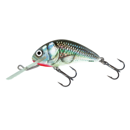 Wobler Hornet SALMO 3,5 cm - Color: HOLOGRAPHIC GREY SHINER