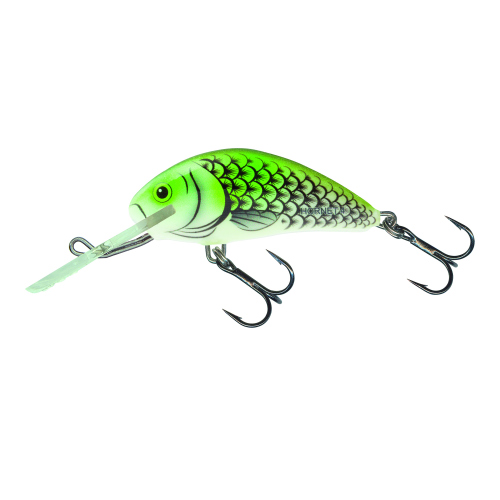 Wobler Hornet Sinking SALMO 3,5 cm - Color: OLIVE HOT SPOT