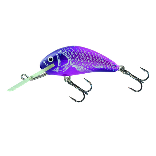Wobler Hornet Sinking SALMO 3,5 cm - Color: UV PURPLE