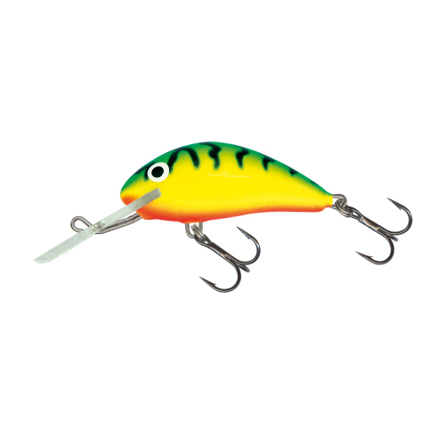 Wobler Hornet SALMO 5 cm - Color: GREEN TIGER