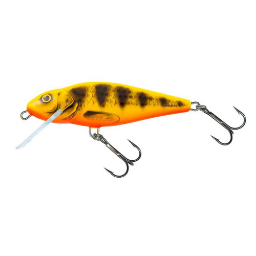 Wobler Perch Floating SALMO 12 cm - Color: YELLOW RED TIGER