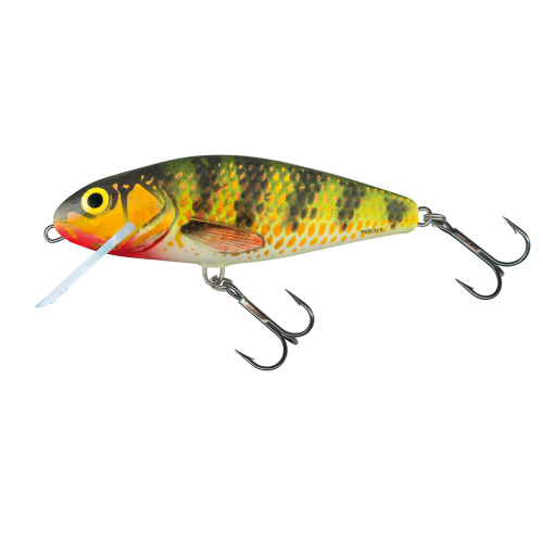 Wobler Perch Floating SALMO 8 cm - Color: HOLOGRAPHIC PERCH