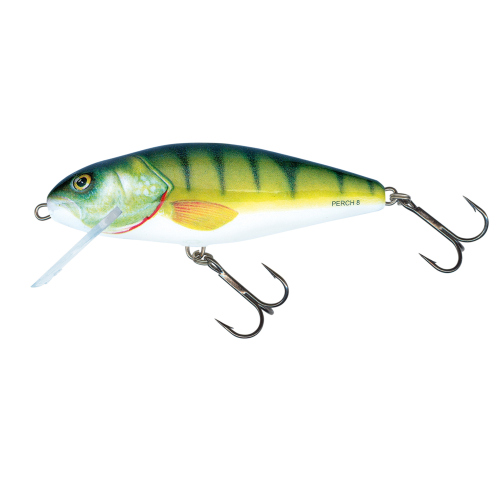 Wobler Perch Floating SALMO 8 cm - Color: PERCH