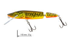 Wobler Pike Jointed SALMO 11 cm