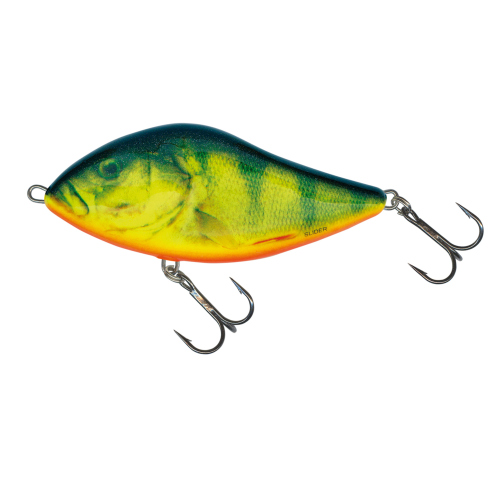 Jerk Slider SALMO 10 cm - Color: REAL HOT PERCH