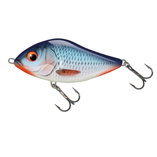 Jerk Slider SALMO 10 cm - Color: BLEEDING BLUE SHAD