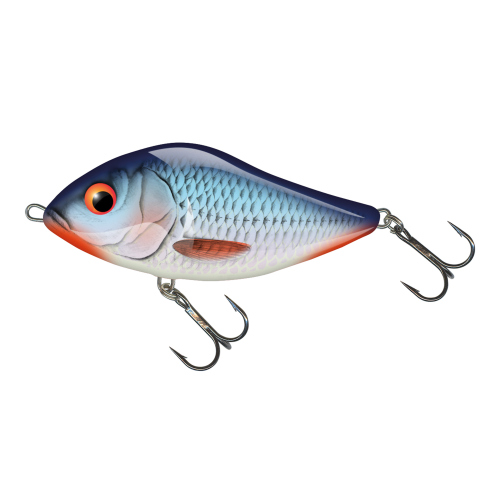 Jerk Slider SALMO 12 cm - Color: BLEEDING BLUE SHAD