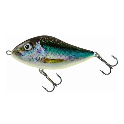 Jerk Slider SALMO 12 cm - Color: HOLO SMELT