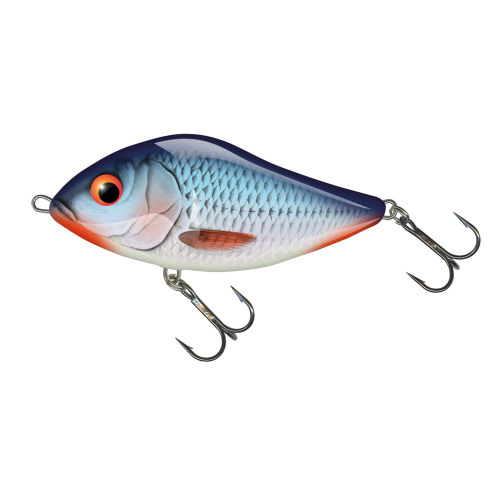 Jerk Slider SALMO 5 cm - Color: BLEEDING BLUE SHAD