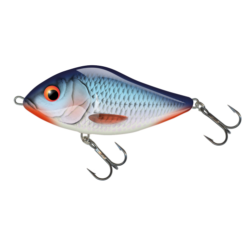 Jerk Slider SALMO 7 cm - Color: BLEEDING BLUE SHAD