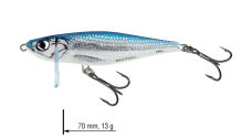 Wobler hladinový Thrill SALMO 7 cm