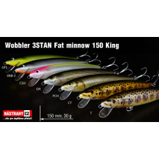 Wobler 3STAN Fat minnow 150 King