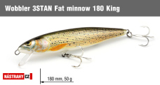 Wobler 3STAN Fat minnow 180 King